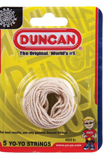 Duncan Yo-Yo String 5 Pack White