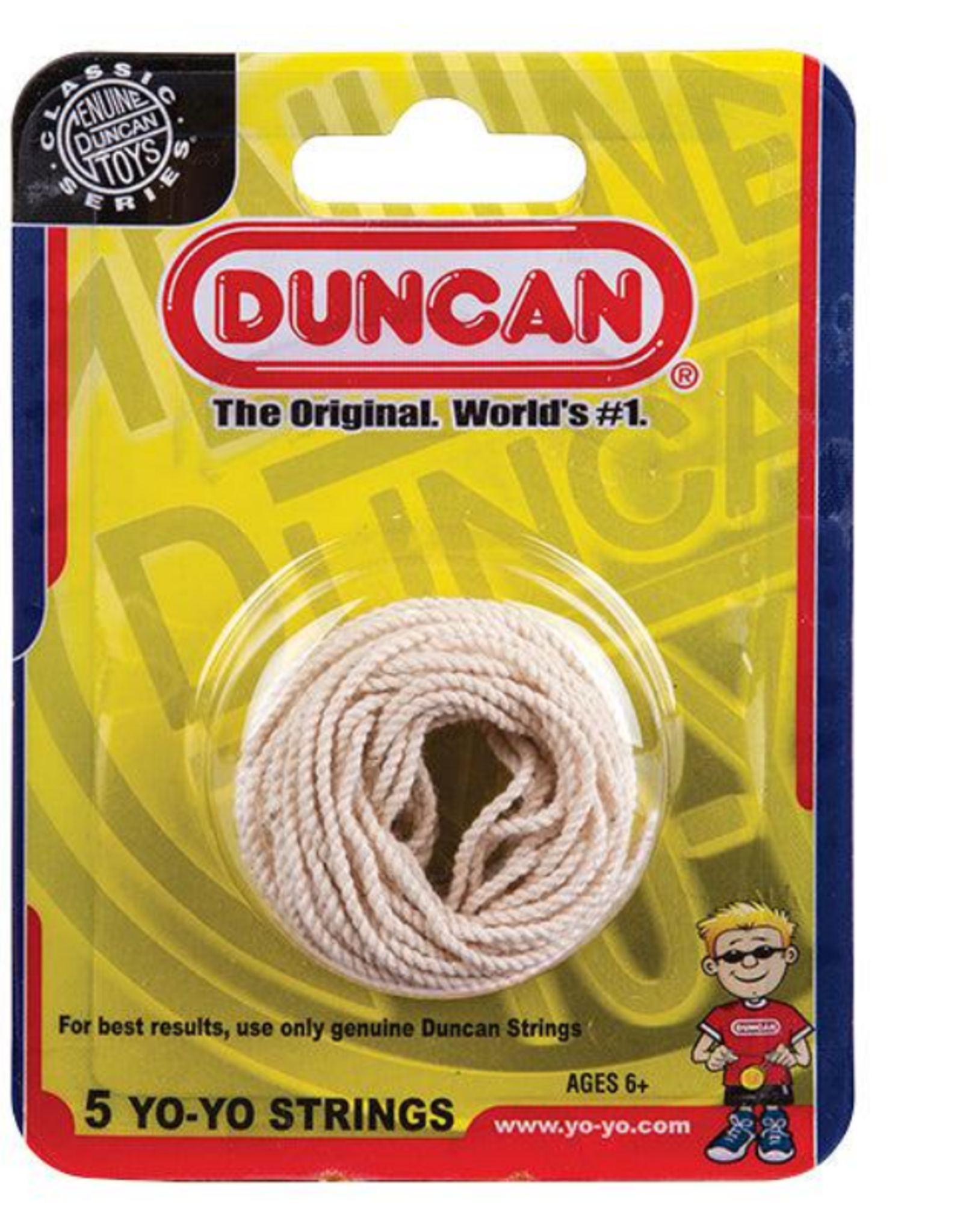 Duncan Yo-Yo String 5 Pack White