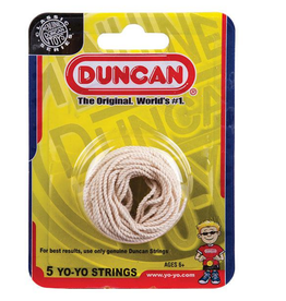 Duncan Yo-Yo String 5 Pack White