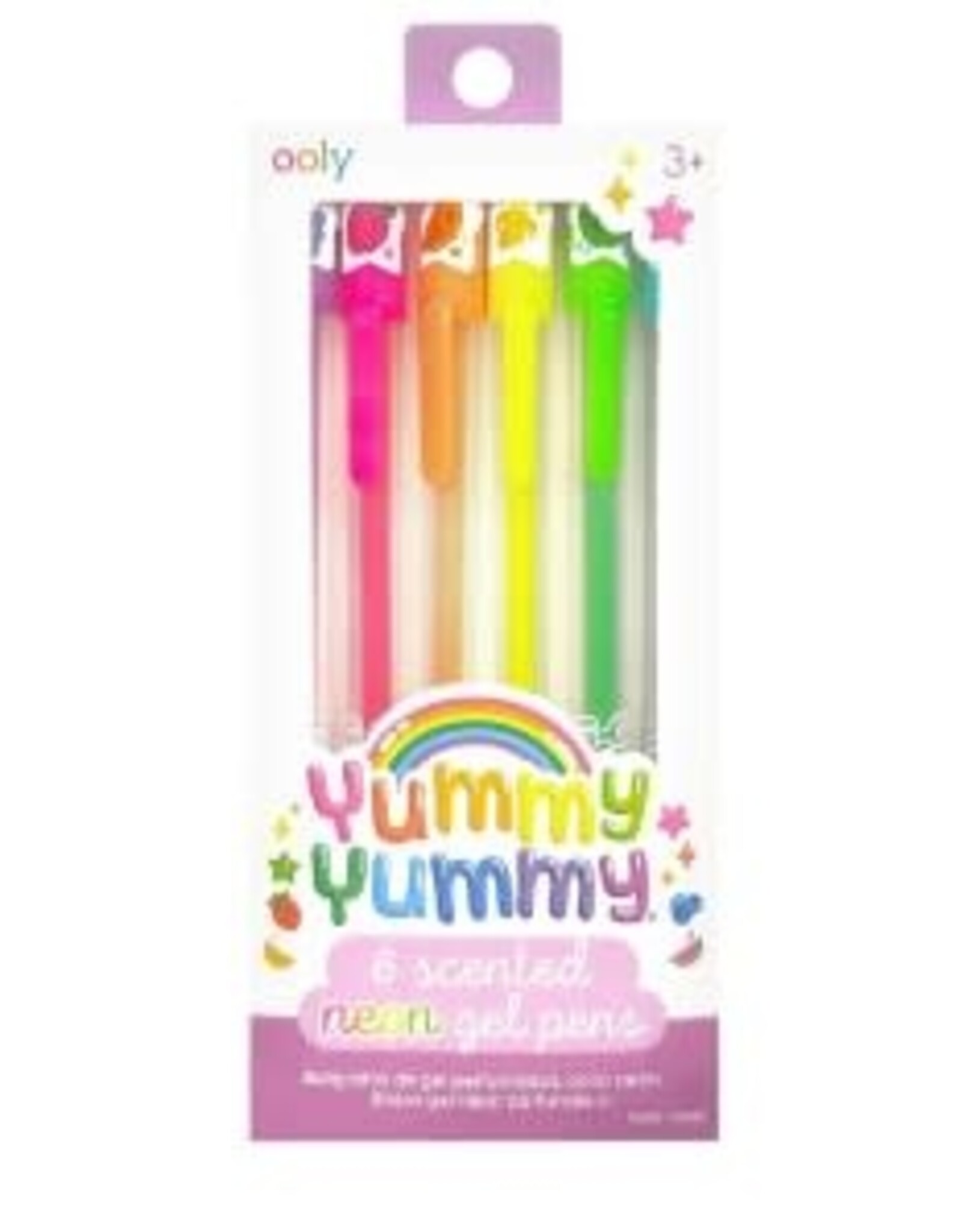 OOLY Yummy Yummy Scented Gel Pens - Neon (Set of 6)