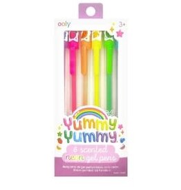 OOLY Yummy Yummy Scented Gel Pens - Neon (Set of 6)