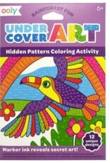 OOLY Undercover Art Hidden Patterns Coloring Activity - Rainforest Fun