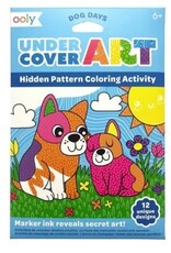 OOLY Undercover Art Hidden Patterns Coloring Activity - Dog Days