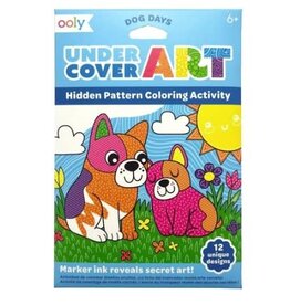 OOLY Undercover Art Hidden Patterns Coloring Activity - Dog Days