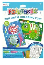 OOLY Foil-tastic Foil Art Kit - Awesome Animals