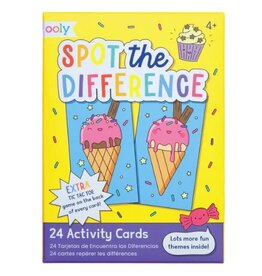 OOLY Spot The Difference Activity Cards (Set of 24)