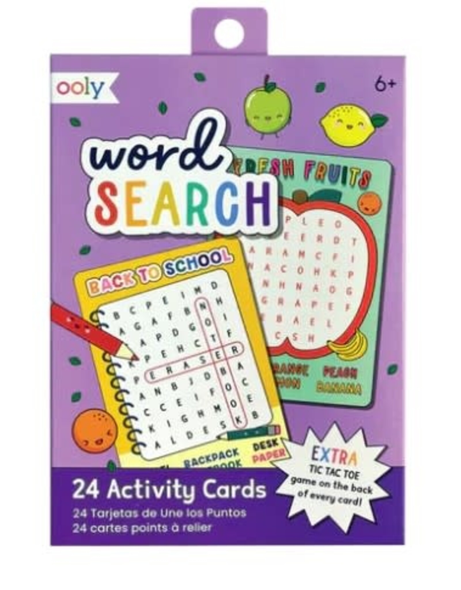 OOLY Word Search Activity Cards