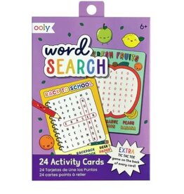 OOLY Word Search Activity Cards