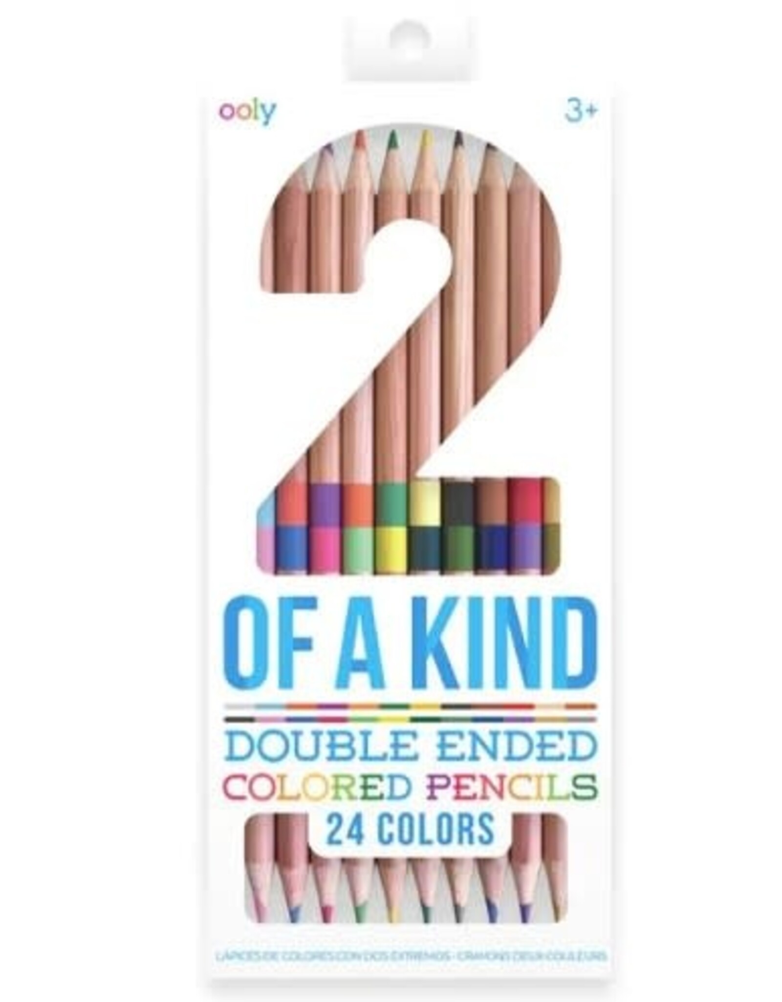 OOLY 2 Of A Kind Double-Ended Colored Pencils