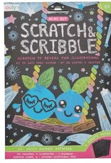OOLY Mini Scratch & Scribble Art Kit