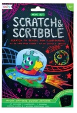 OOLY Mini Scratch & Scribble Art Kit