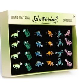 Great Pretenders Dinosaur Spinner Fidget Rings Assorted
