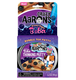 Crazy Aaron's Thinking Putty 4" THINKING PUTTY - BROWN SUGAR BOBA