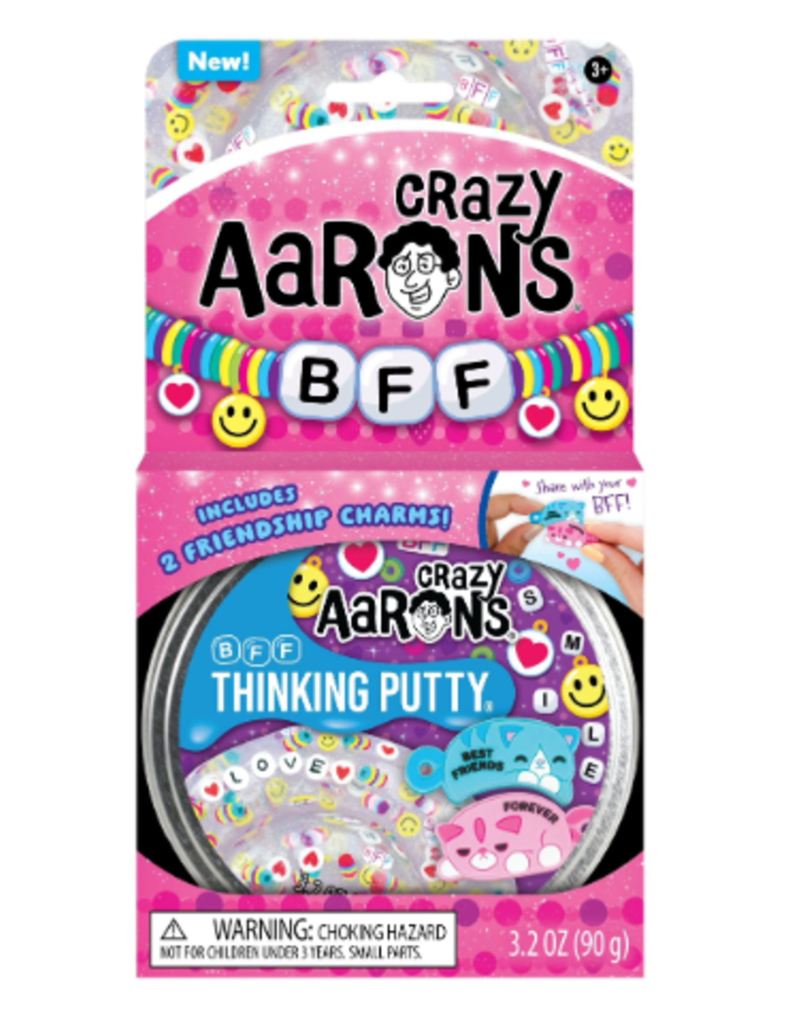 Crazy Aarons's Thinking Putty 4" THINKING PUTTY - BFF