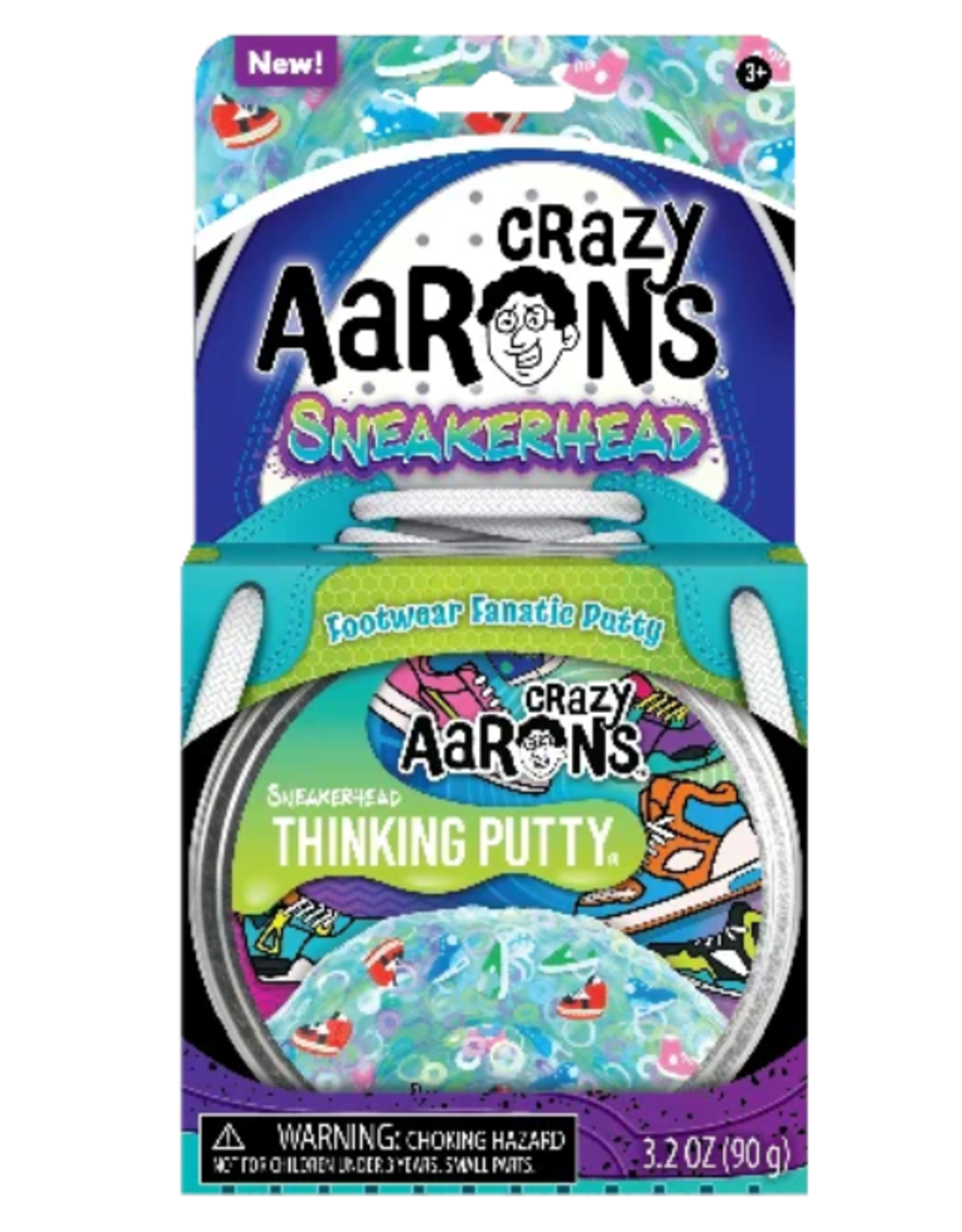Crazy Aaron's Thinking Putty 4" THINKING PUTTY - SNEAKERHEAD