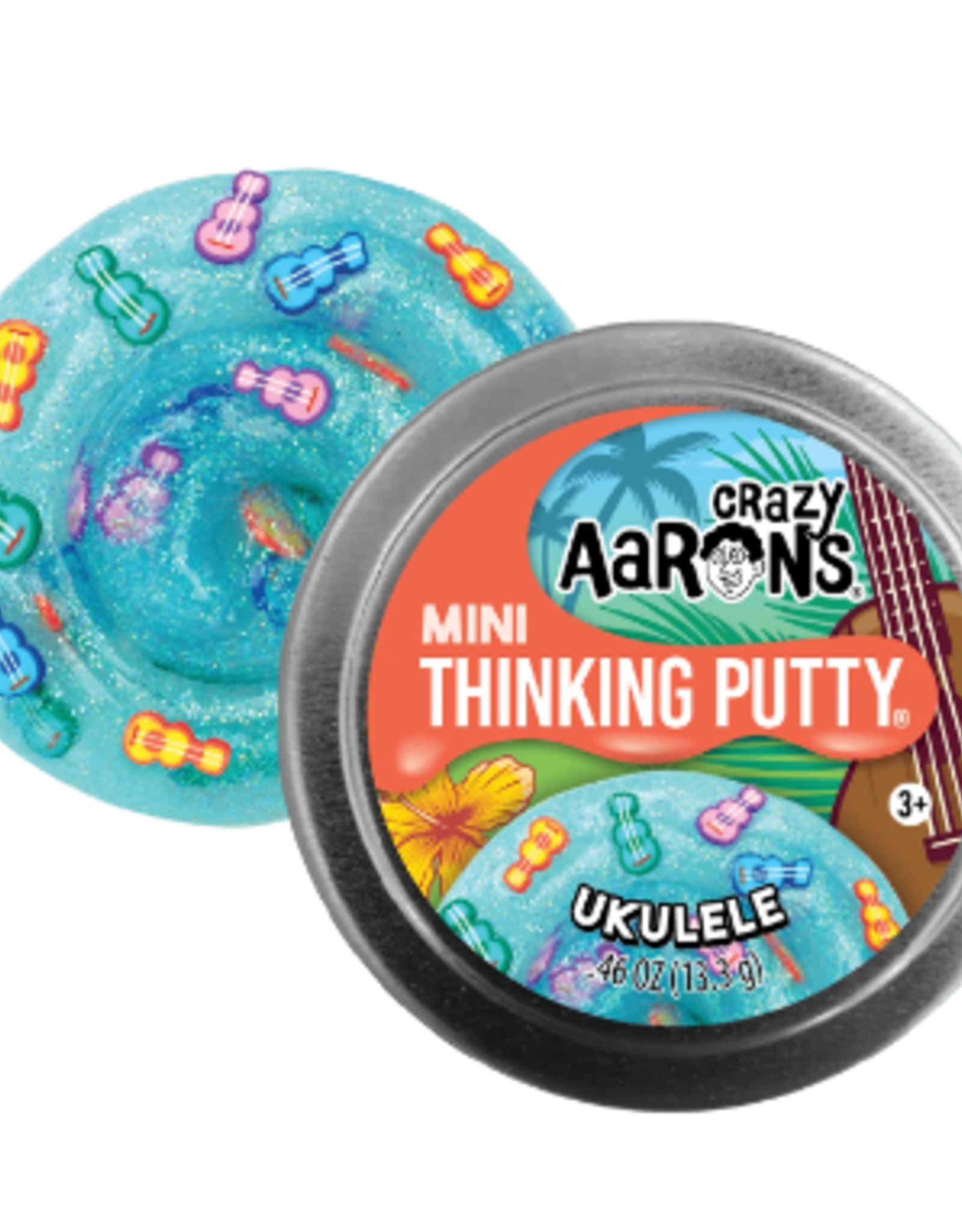 Crazy Aarons's Thinking Putty 2" MINI THINKING PUTTY - UKULELE