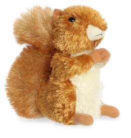 Aurora MINI FLOPSIE-Nutsie Squirrel (Red) 8"