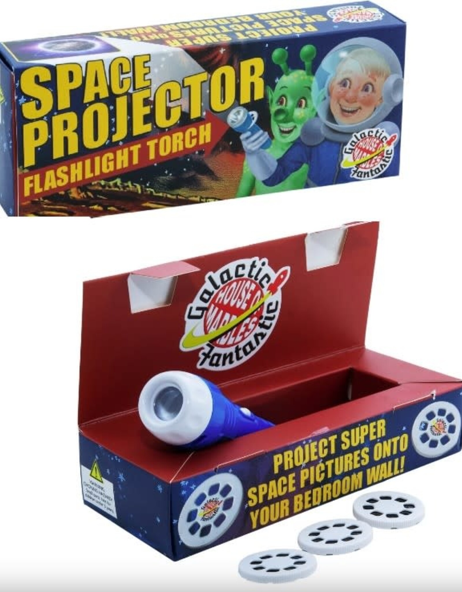 House of Marbles Space Projector Torch