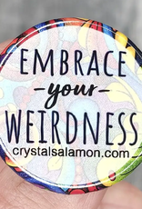 Crystal Salamon Pin - Weirdness