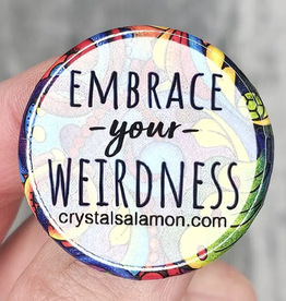 Crystal Salamon Pin - Weirdness