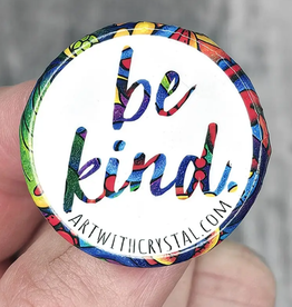 Crystal Salamon Pin - Be Kind