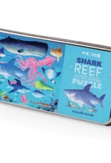 Crocodile Creek 50-PIECE TIN PUZZLE ASSORTMENT