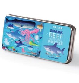 Crocodile Creek 50-PIECE TIN PUZZLE ASSORTMENT