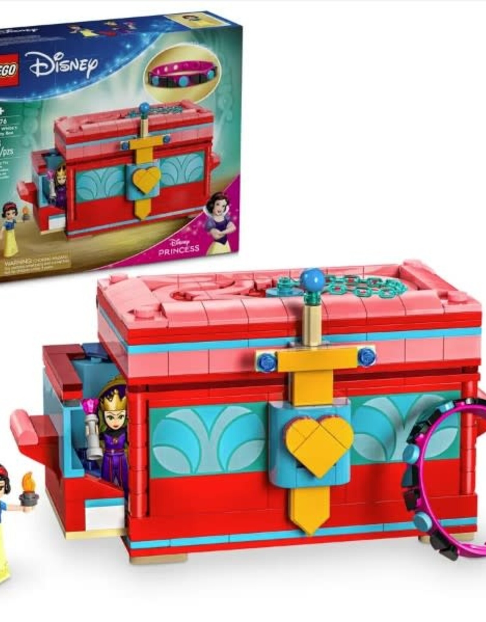 LEGO 43276 Snow White's Jewelry Box