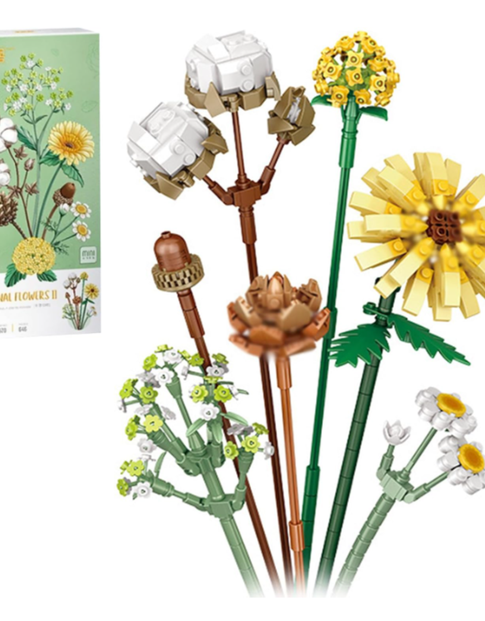 LOZ LOZ Block-  Cotton Bouquet Eternal flower