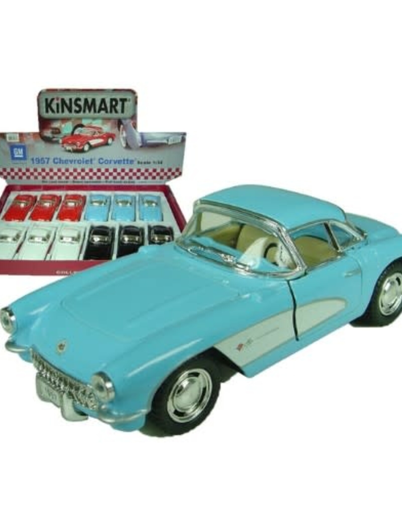 Kinsmart DIE CAST - 1957 Chevrolet Corvette Asst.