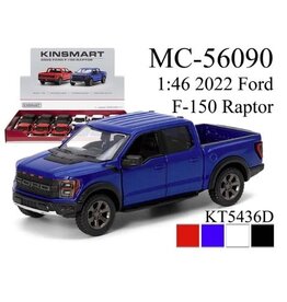 Kinsmart PB 2022 Ford F-150 Raptor Asst.