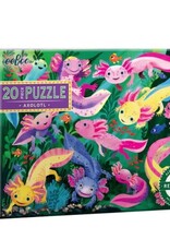 eeBoo Axolotl 20 Pc Puzzle
