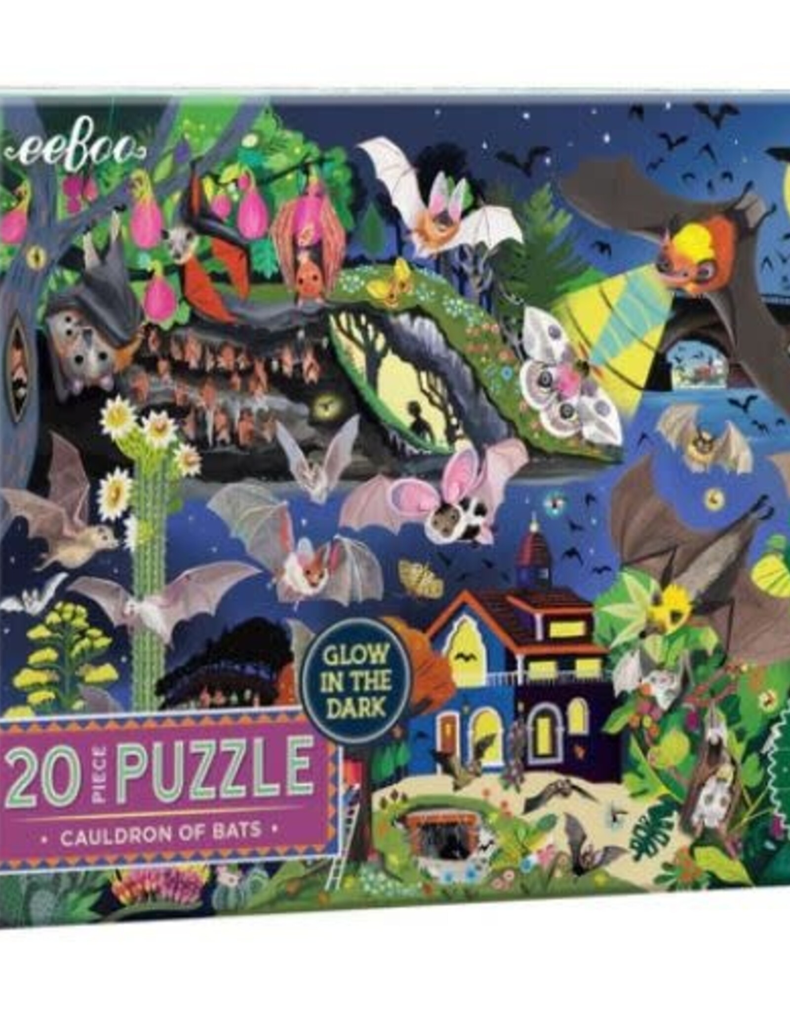 eeBoo Cauldron of Bats 20pc