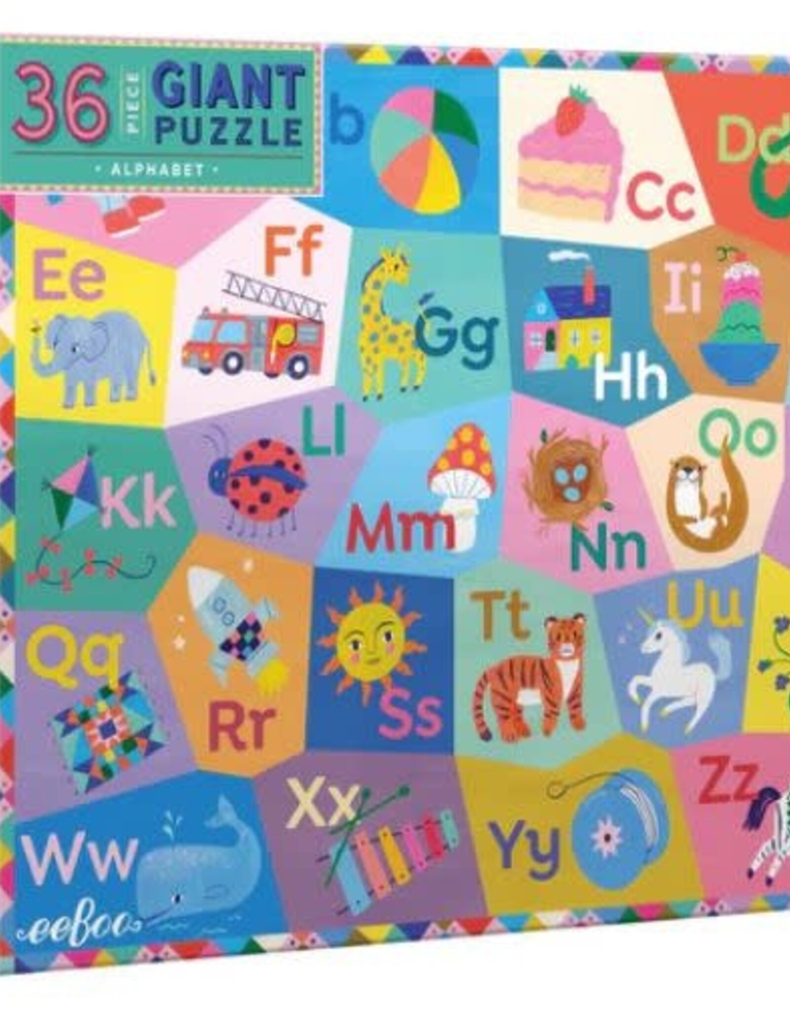 eeBoo Alphabet 36 Giant Puzzle