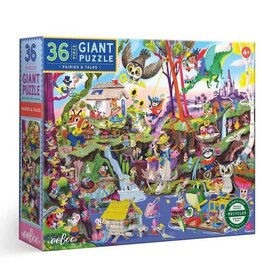 eeBoo Fairies & Tales 36 Giant Puzzle