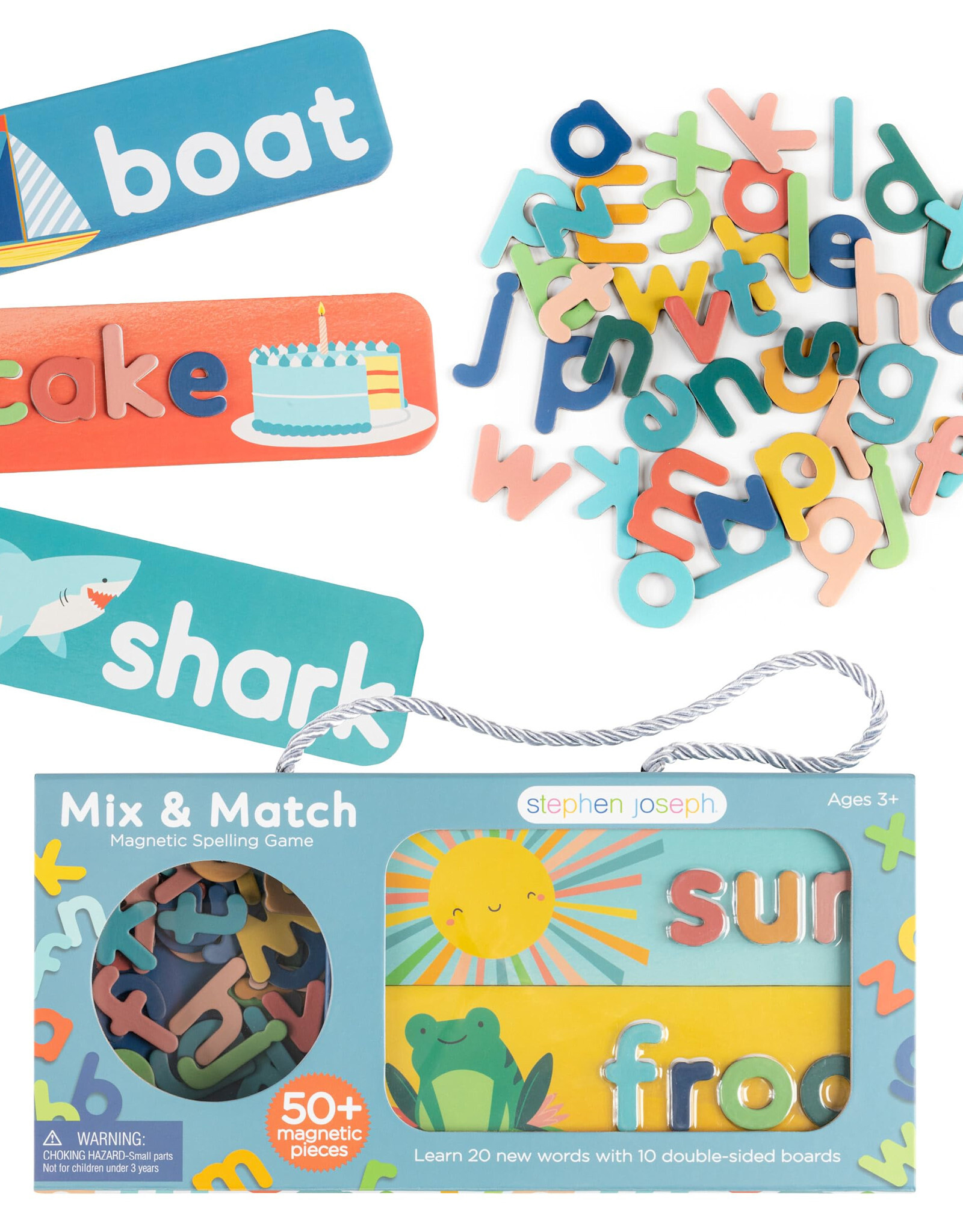 Stephen Joseph MIX & MATCH MAGNETIC SPELLING GAME