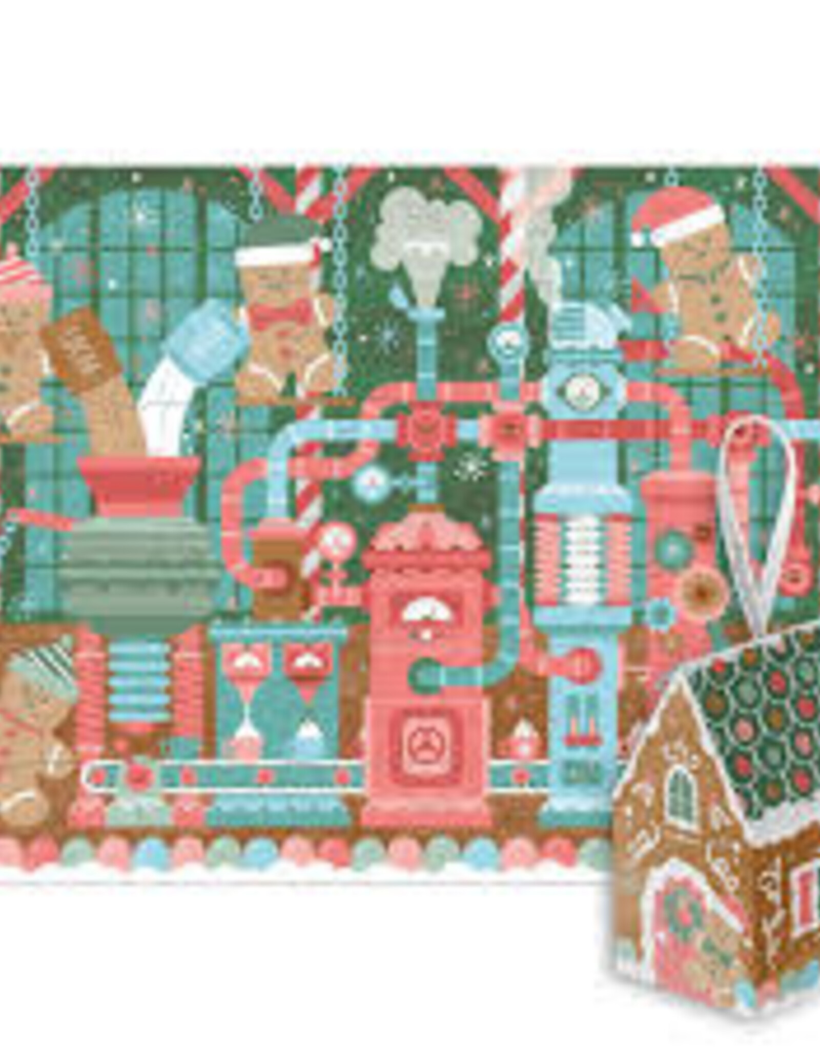 Stephen Joseph ORNAMENT PUZZLE GINGERBREAD
