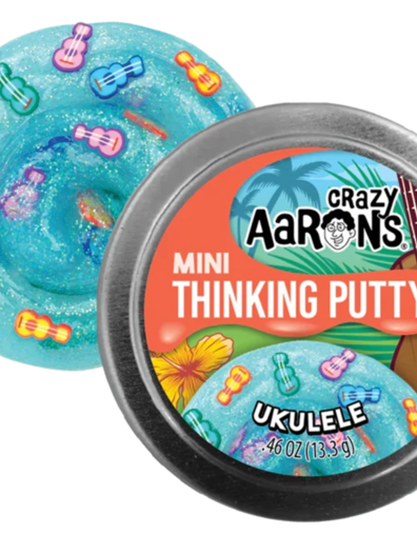 Crazy Aarons's Thinking Putty 2" MINI THINKING PUTTY - UKULELE