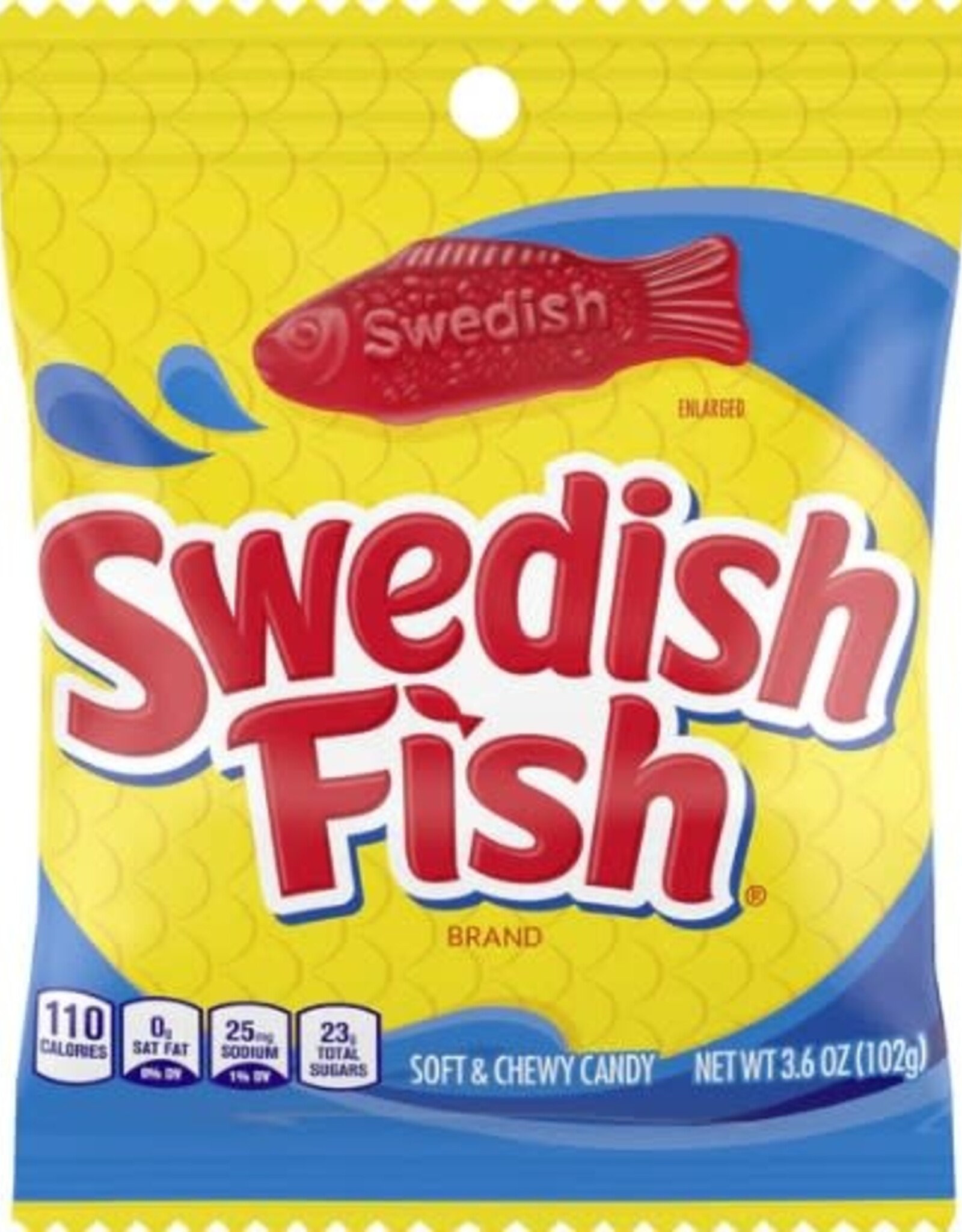 Swedish Fish Swedish Fish Red Peg Bag 3.6oz