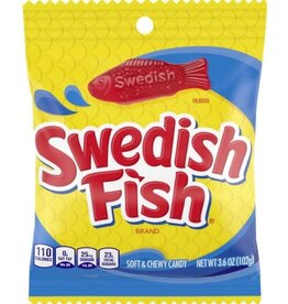 Swedish Fish Swedish Fish Red Peg Bag 3.6oz