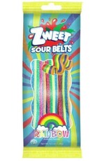 Zweet Zweet Sour Belts Rainbow (Halal & Kosher Certified) 4.5oz