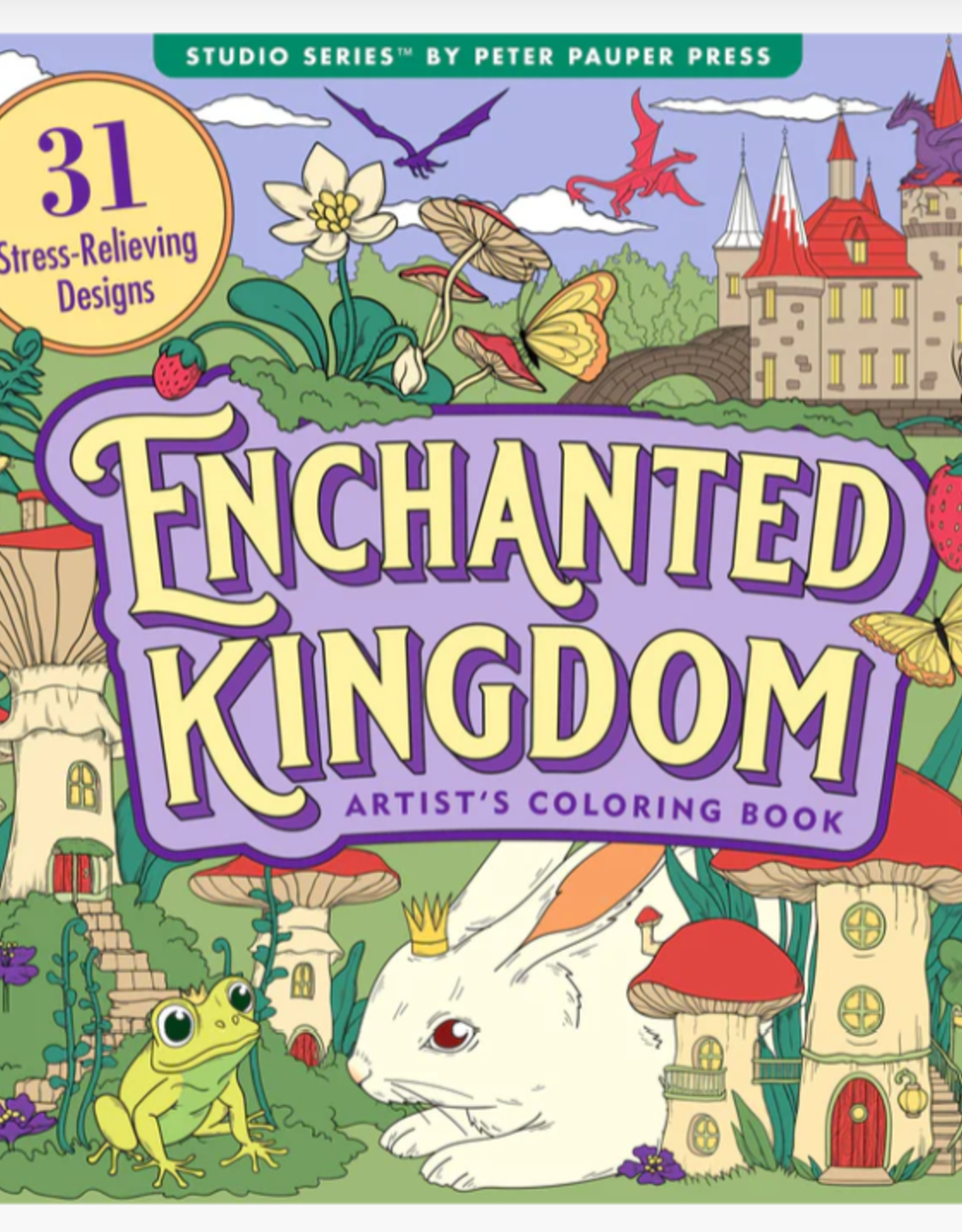 Peter Pauper Press Color Book Enchanted Kingdom