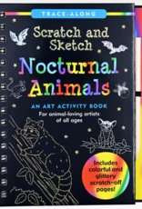 Peter Pauper Press Nocturnal Animals Scratch and Sketch
