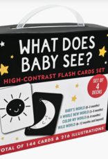 Peter Pauper Press Flash Cards High Contrast Set of 4