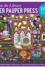 Peter Pauper Press Cats In The Library 1000pc