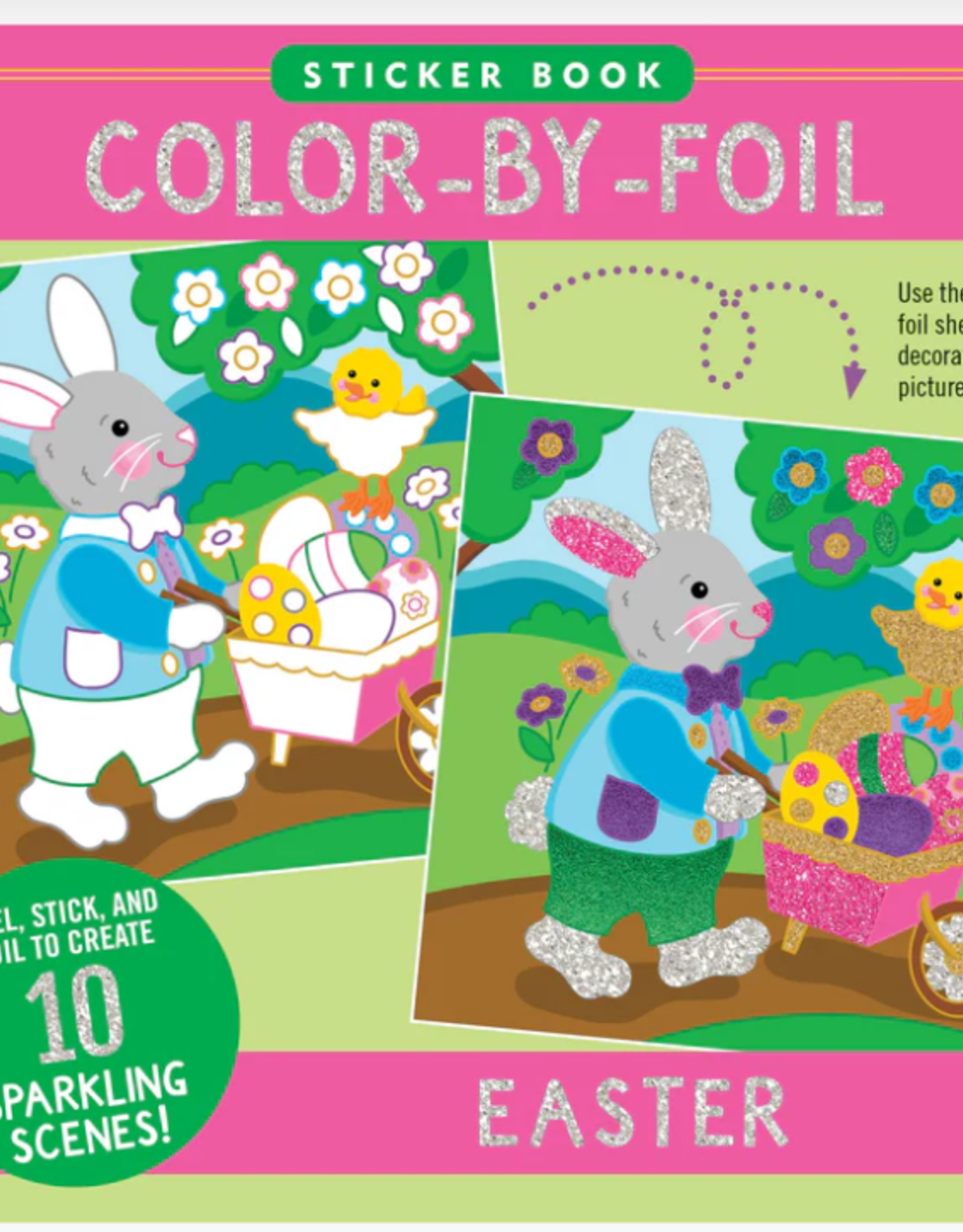 Peter Pauper Press Color-By-Foil Easter
