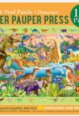 Peter Pauper Press Dinosaurs Seek & Find 100-Piece Jigsaw Puzzle
