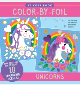 Peter Pauper Press Color-By-Foil Unicorns