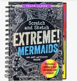 Peter Pauper Press Scratch & Sketch Extreme Mermaids