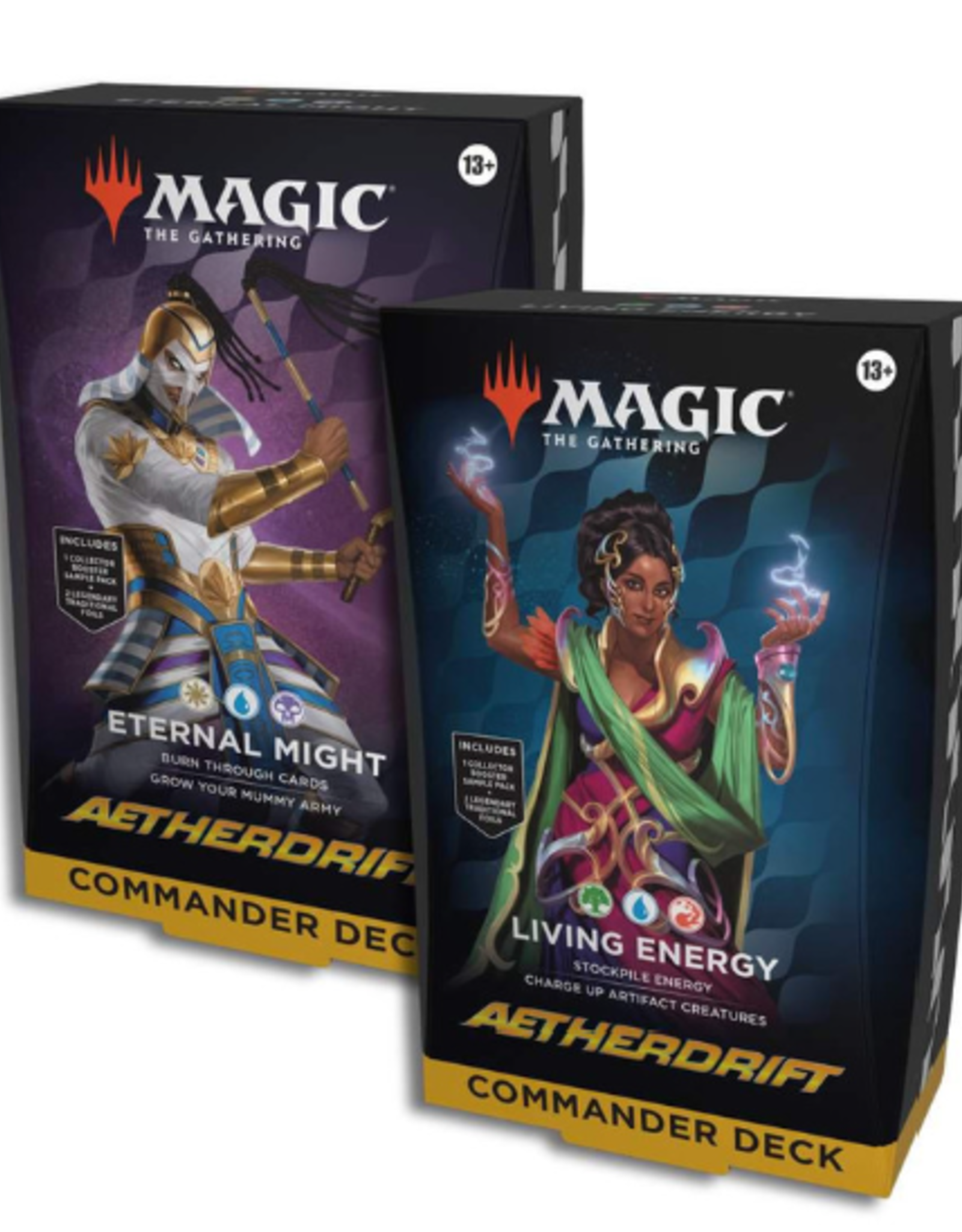 Magic the Gathering MTG Aetherdrift CommanderAsst.